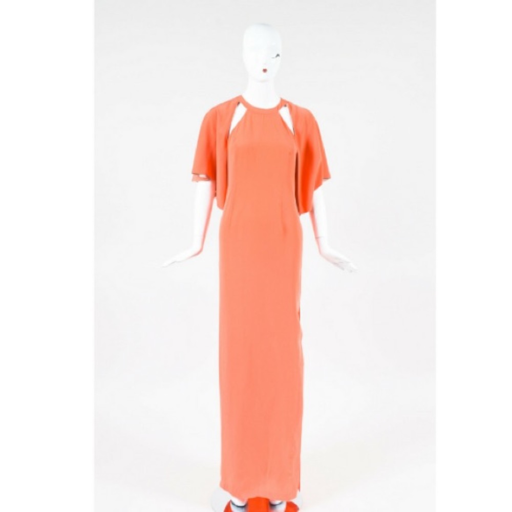 SACHIN + BABI coral womens midi dress